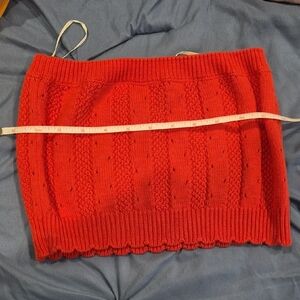 Double Zero Knit Tube Top.  Medium